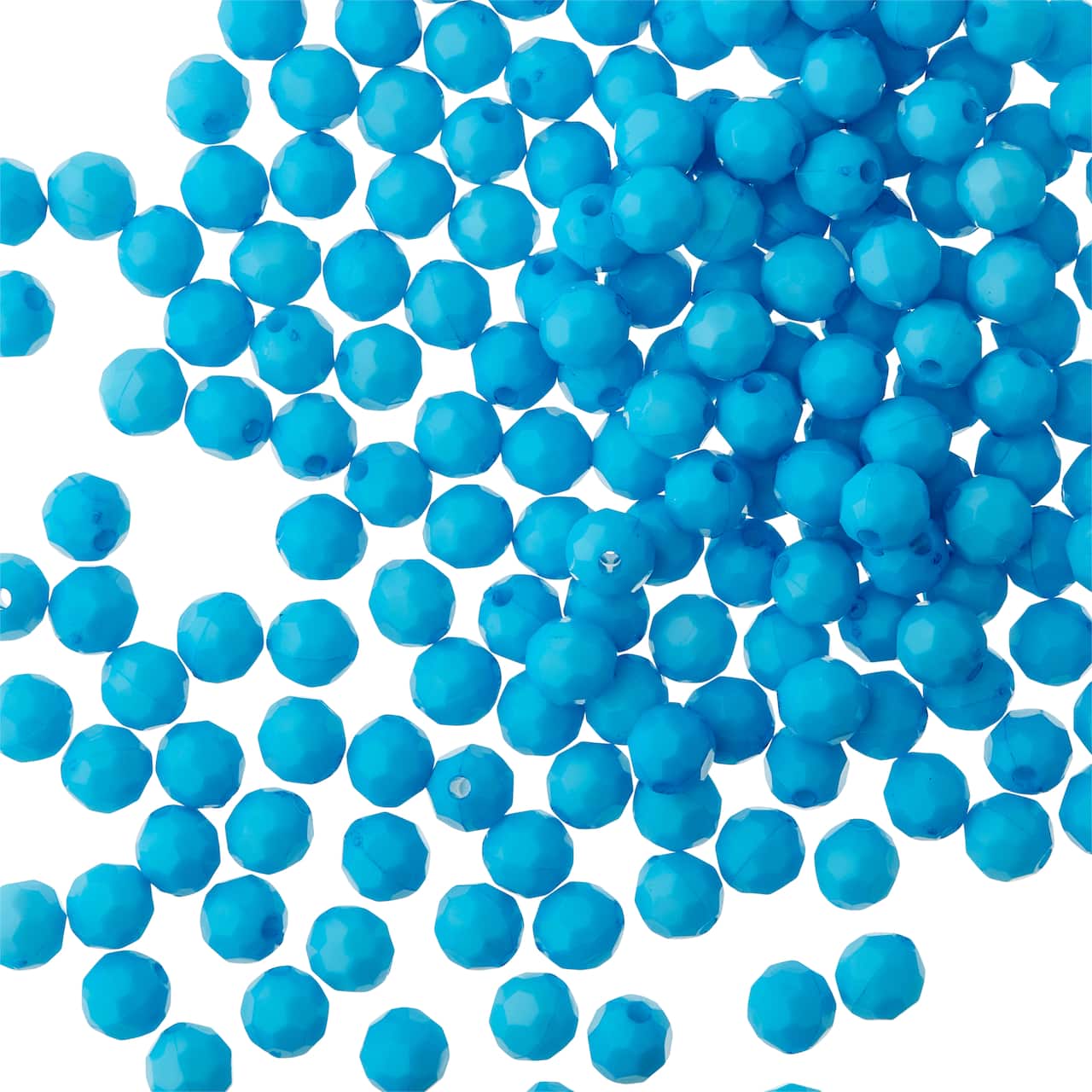 8mm Faceted Acrylic Round Craft Beads by Bead Landing™